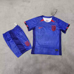 Camiseta EE.UU. 2ª Equipación Copa Mundial Femenina 2023 Niño Kit
