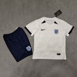 Camiseta Inglaterra 1ª Equipación Copa Mundial Femenina 2023 Niño Kit