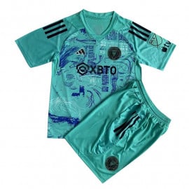 Camiseta Inter Miami 2023/2024 Verde Niño Kit