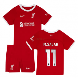 Camiseta M.Salah 11 Liverpool 1ª Equipación 2023/2024 Niño Kit