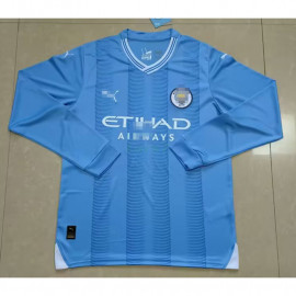 Camiseta Manchester City 1ª Equipación 2023/2024 ML