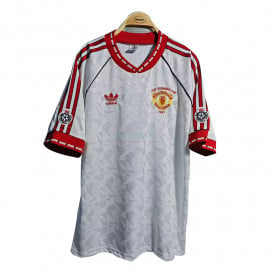 Camiseta Manchester United 2ª Equipación Retro 1990/91