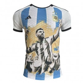 Camiseta Argentina 1ª Equipación 2022 MESSI (EDICIÓN JUGADOR)