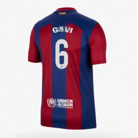 Camiseta Gavi 6 Barcelona 1ª Equipación 2023/2024