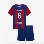 Camiseta Gavi 6 Barcelona 1ª Equipación 2023/2024 Niño Kit