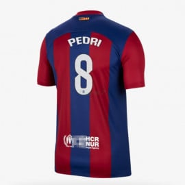 Camiseta Pedri 8 Barcelona 1ª Equipación 2023/2024
