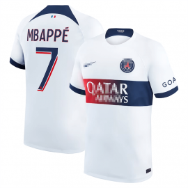 Camiseta Mbappé 7 PSG 2ª Equipación 2023/2024