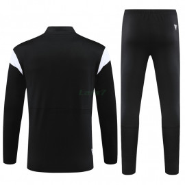 Sudadera de Entrenamiento AC Milan 2023/2024 Kit Negro/Blanco