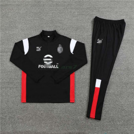 Sudadera de Entrenamiento AC Milan 2023/2024 Negro/Blanco