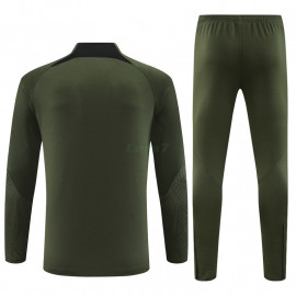 Sudadera de Entrenamiento Barcelona 2023/2024 Kit Verde Oscuro