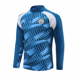 Sudadera de Entrenamiento Manchester City 2023/2024 Azul/Blanco