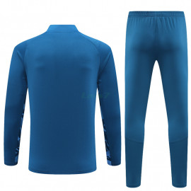 Sudadera de Entrenamiento Manchester City 2023/2024 Kit Azul/Blanco