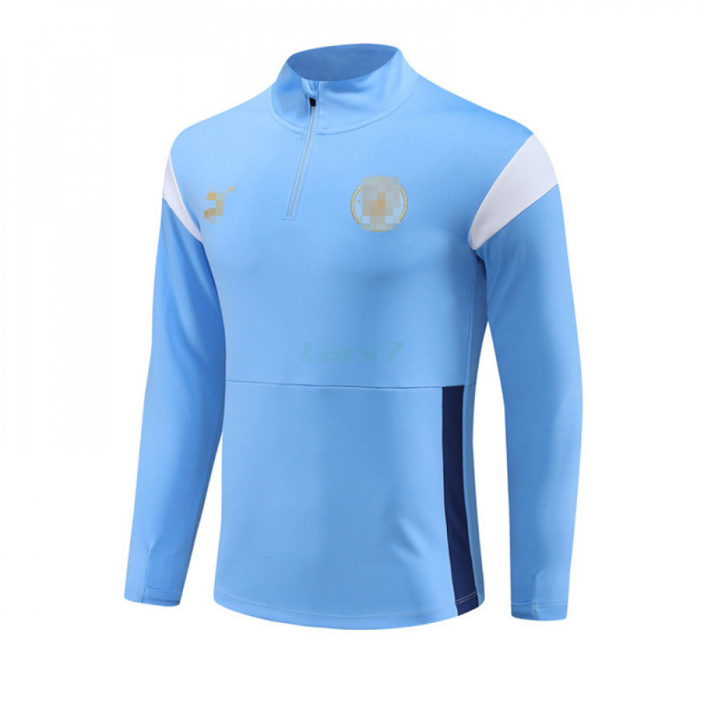Sudadera de Entrenamiento Manchester City 2023/2024 Azul Claro