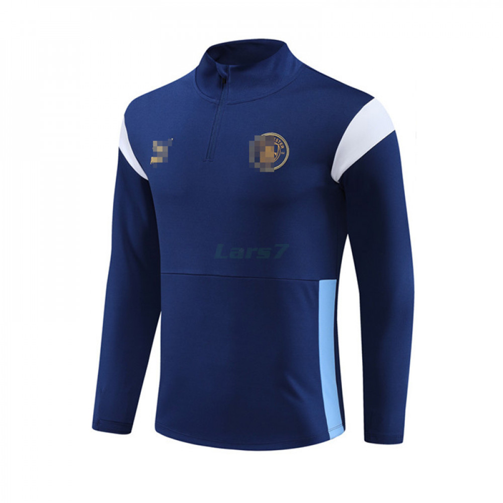 Sudadera de Entrenamiento Manchester City 2023/2024 Azul Oscuro