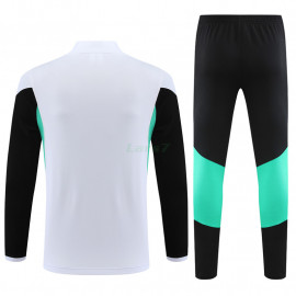 Sudadera de Entrenamiento Manchester United 2023/2024 Kit Blanco/Verde