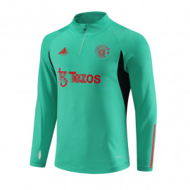 Sudadera de Entrenamiento Manchester United 2023/2024 Verde