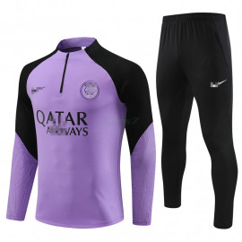 Sudadera de Entrenamiento PSG 2023/2024 Kit Morado/Negro