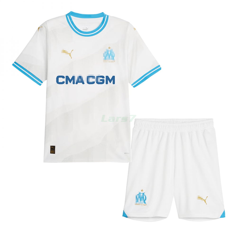 Camiseta Olympique Marsella 1ª Equipación 2023/2024 Niño Kit