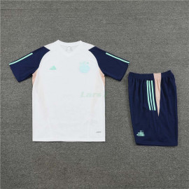 Camiseta de Entrenamiento Ajax de Ámsterdam 2023/2024 Blanco/Azul Marino