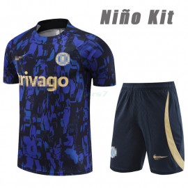 Camiseta de Entrenamiento Chelsea 2023/2024 Niño Kit Azul