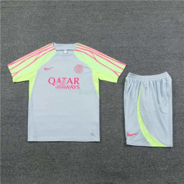 Camiseta de Entrenamiento PSG 2023/2024 Kit Gris Claro/Verde