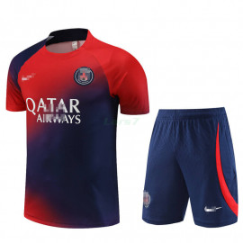 Camiseta de Entrenamiento PSG 2023/2024 Rojo/Azul