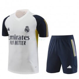 Camiseta de Entrenamiento Real Madrid 2023/2024 Blanco/Azul Marino