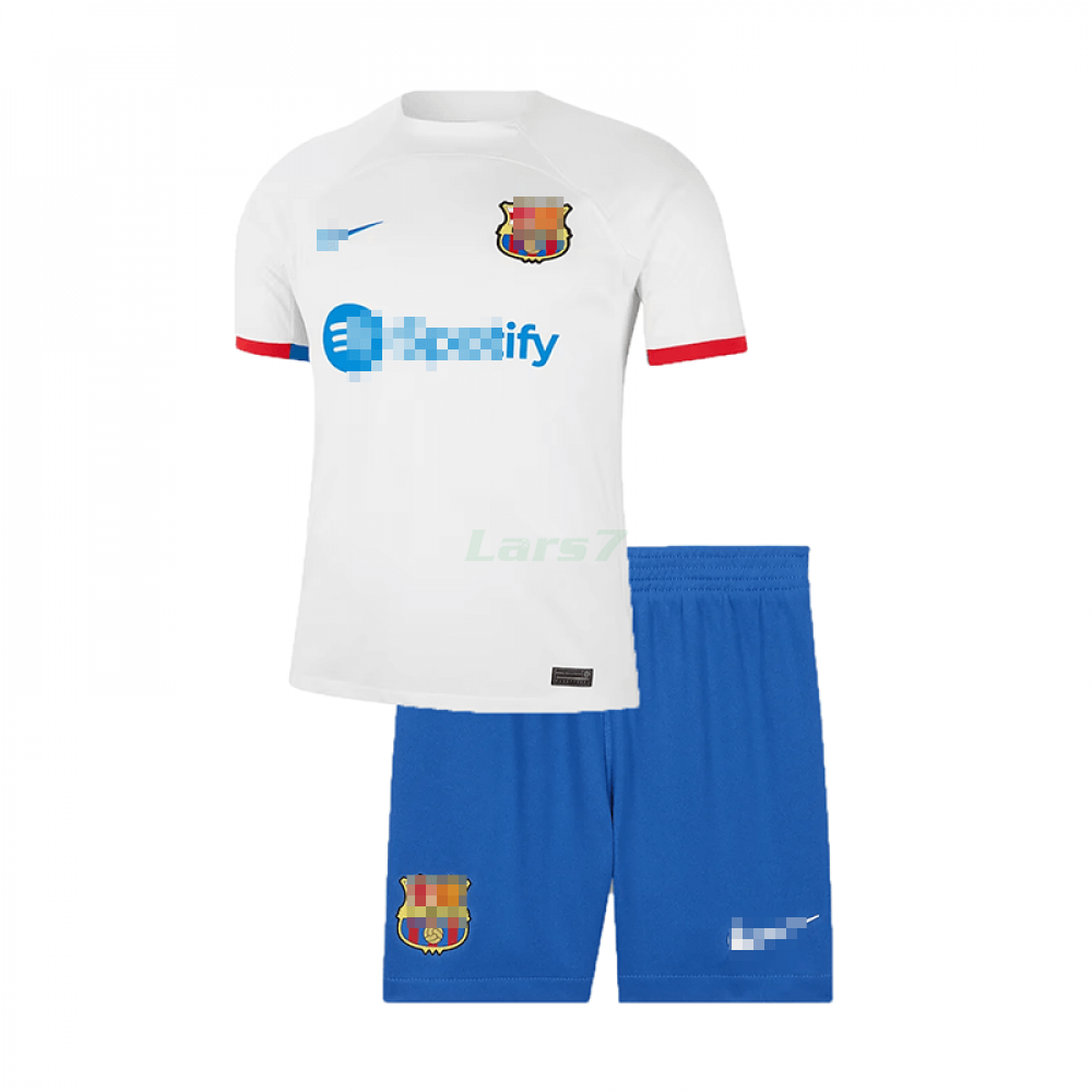 Camiseta Barcelona 2ª Equipación 2023/2024 Niño Kit