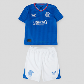 Camiseta Rangers FC 1ª Equipación 2023/2024 Niño Kit