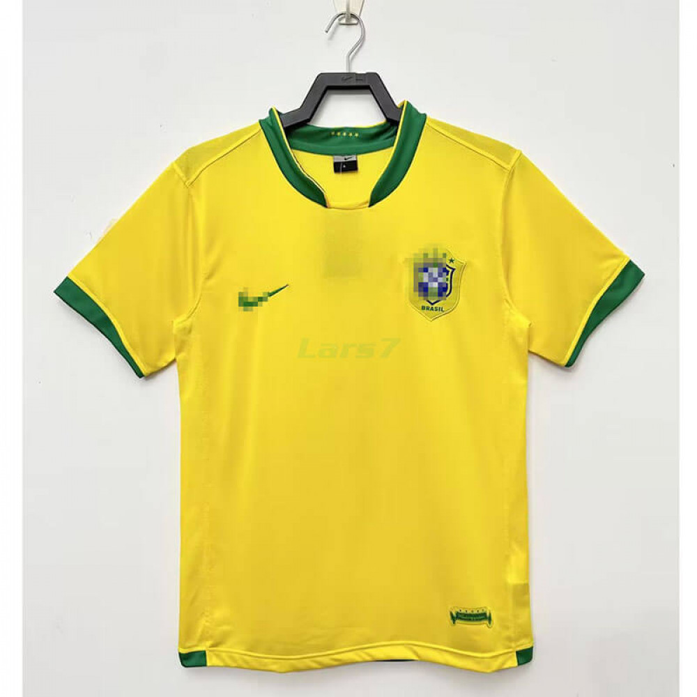 Camiseta Brasil 1ª Equipación Retro 2006