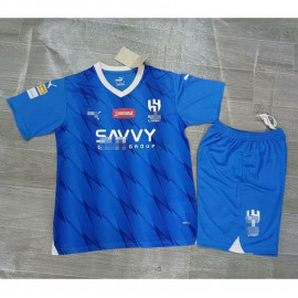 Camiseta Al Hilal SFC 1ª Equipación 2023/2024 Niño Kit