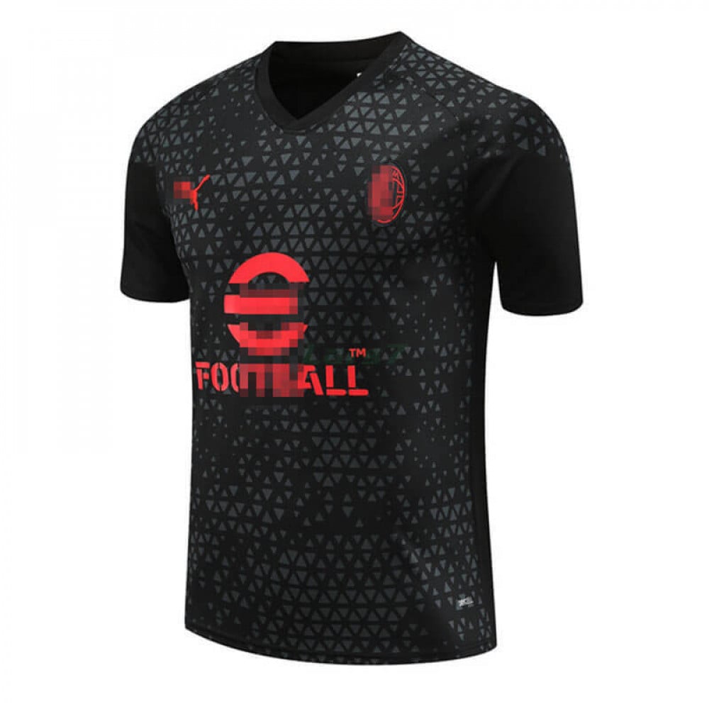 Camiseta de Entrenamiento AC Milan 2023/2024 Negro