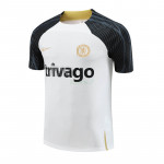 Camiseta de Entrenamiento Chelsea FC 2023/2024 Blanco/Negro