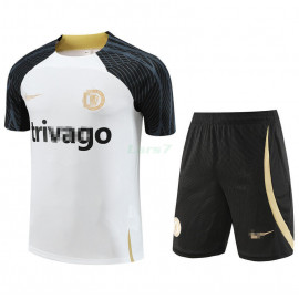 Camiseta de Entrenamiento Chelsea FC 2023/2024 Blanco/Negro