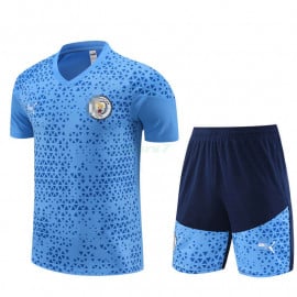 Camiseta de Entrenamiento Manchester City 2023/2024 Azul Claro
