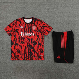 Camiseta de Entrenamiento Manchester United 2023/2024 Rojo/Negro