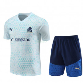 Camiseta de Entrenamiento Olympique Marsella 2023/2024 Azul Claro