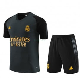 Camiseta de Entrenamiento Real Madrid 2023/2024 Gris Oscuro