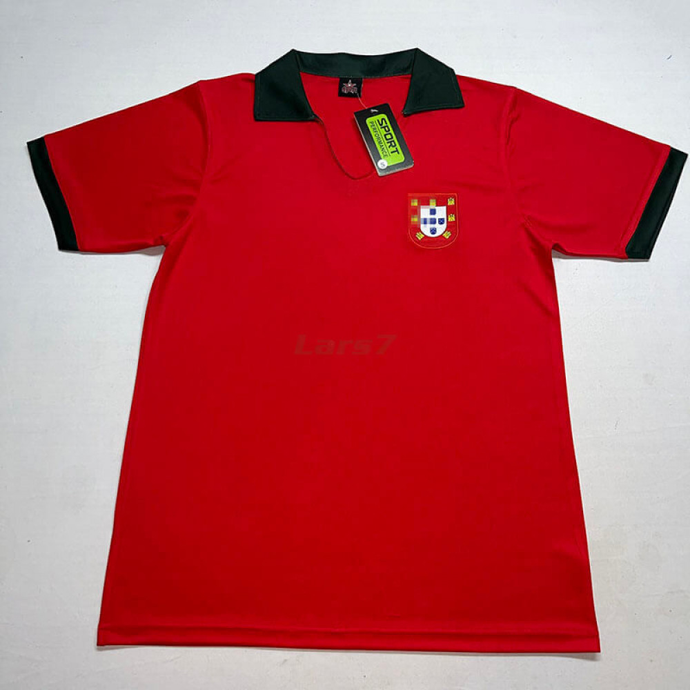 Camiseta Portugal 1ª Equipación Retro 1972