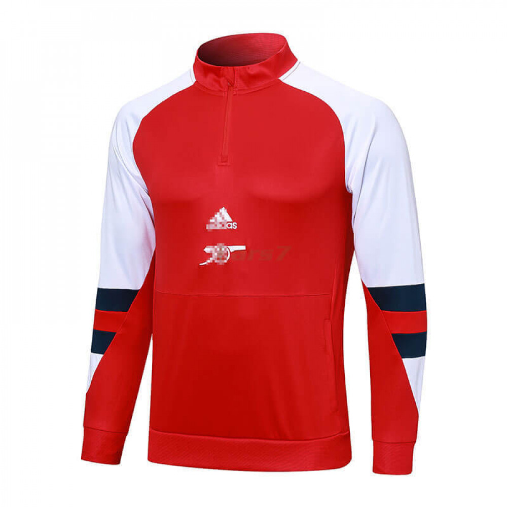 Sudadera de Entrenamiento Arsenal 2023/2024 Rojo/Blanco