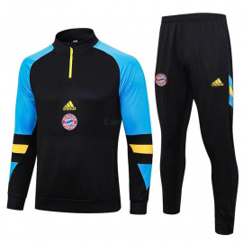 Sudadera de Entrenamiento Bayern Múnich 2023/2024 Negro/Azul