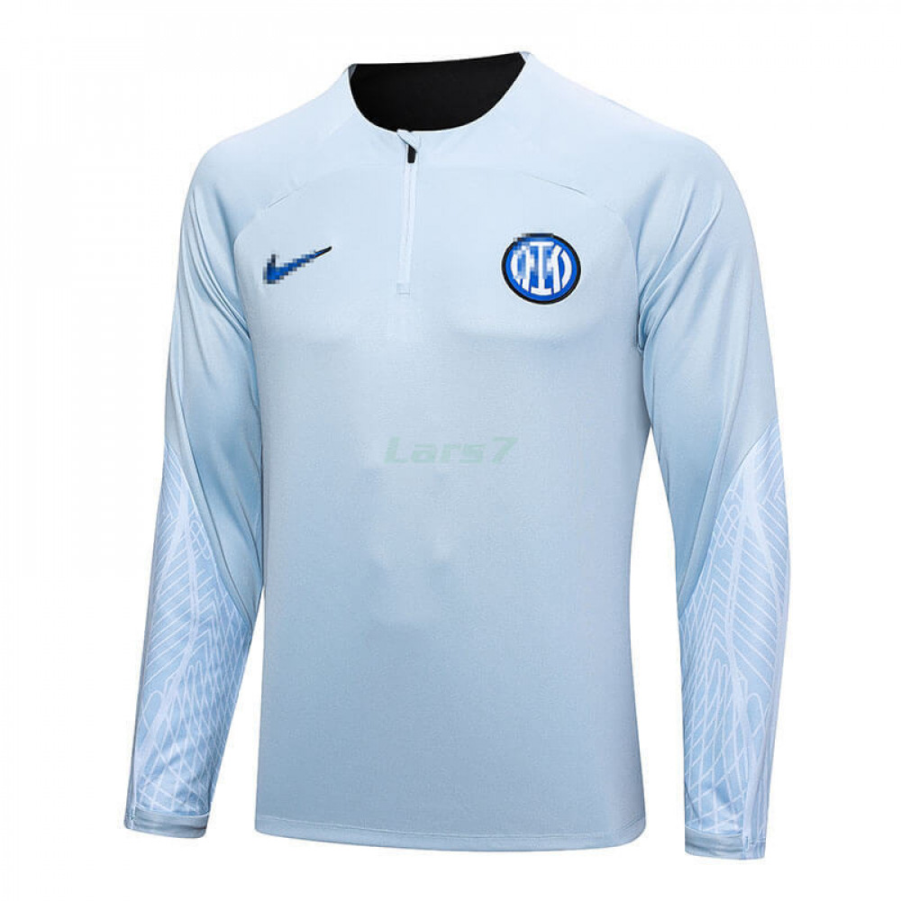 Sudadera de Entrenamiento Inter De Mlian 2023/2024 Gris Claro