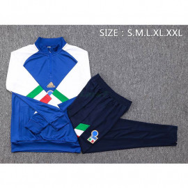 Sudadera de Entrenamiento Italia 2023 Azul/Blanco