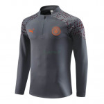 Sudadera de Entrenamiento Manchester City 2023/2024 Gris Oscuro