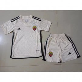 Camiseta AS Roma 2ª Equipación 2023/2024 Niño Kit