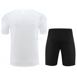 Camiseta de Entrenamiento AC Milan 2023/2024 Niño Kit Blanco