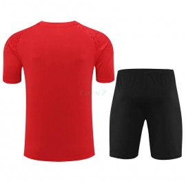 Camiseta de Entrenamiento AC Milan 2023/2024 Niño Kit Rojo