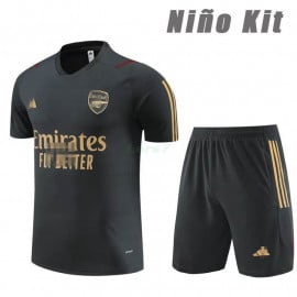 Camiseta de Entrenamiento Arsenal 2023/2024 Niño Kit Gris