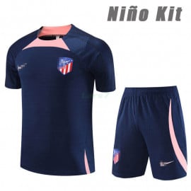 Camiseta de Entrenamiento Atlético de Madrid 2023/2024 Niño Kit Azul Marino