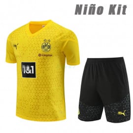 Camiseta de Entrenamiento Borussia Dortmund 2023/2024 Niño Kit Amarillo